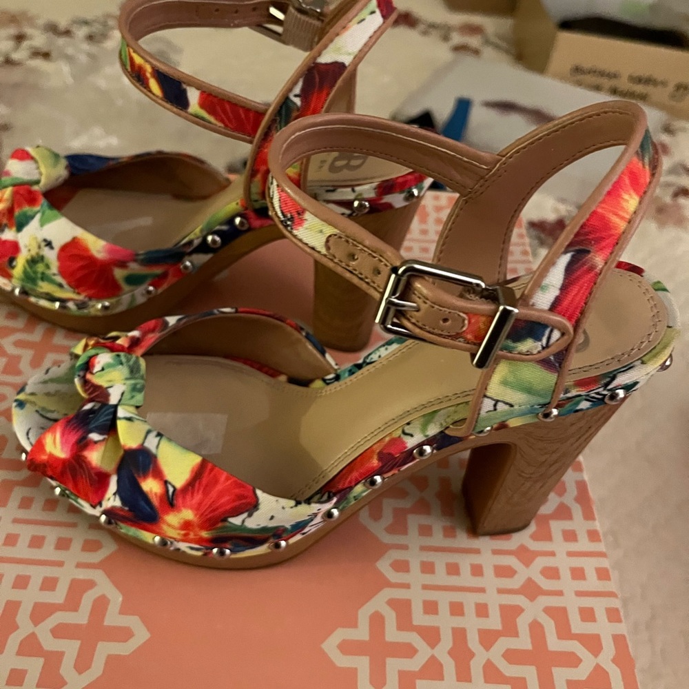 Gianni Bini Kall Me Multicolored Heels